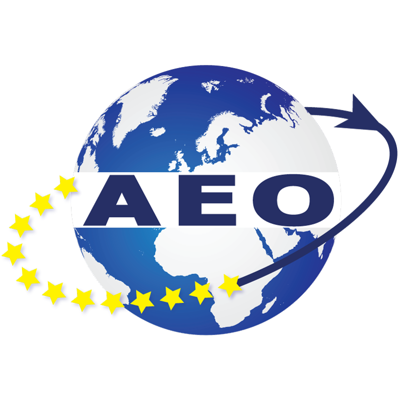 Logo des AEO bzw. Zugelassenen Wirtschaftsbeteiligten